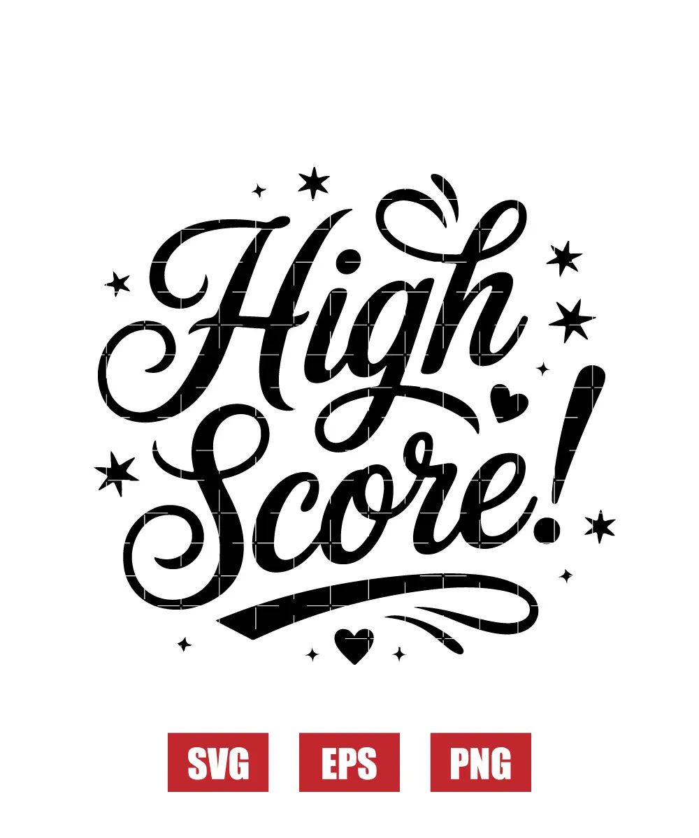 High Score! Svg