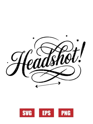 Headshot! Svg