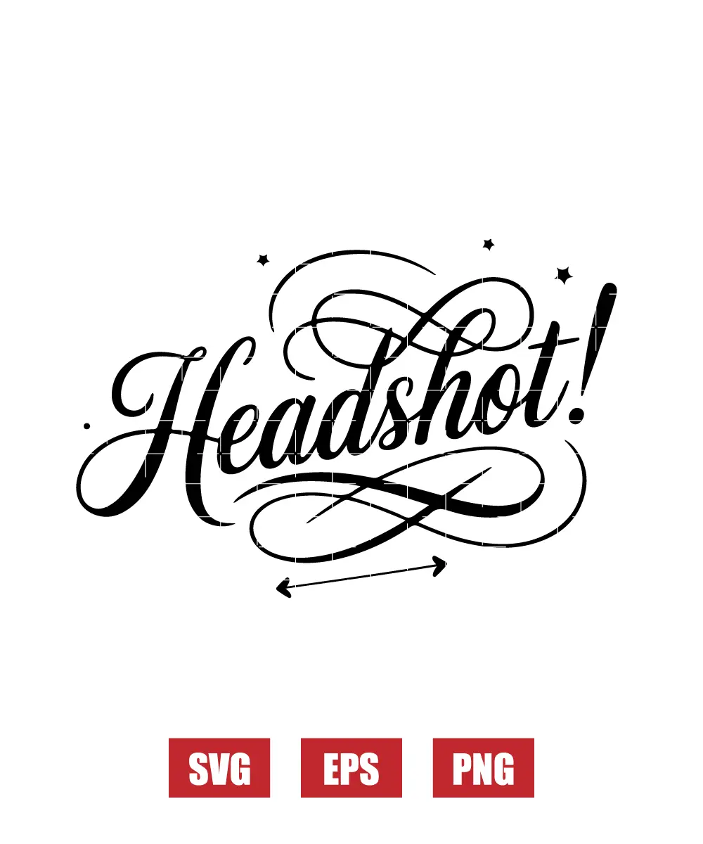 Headshot! Svg