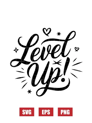 Level Up! Svg