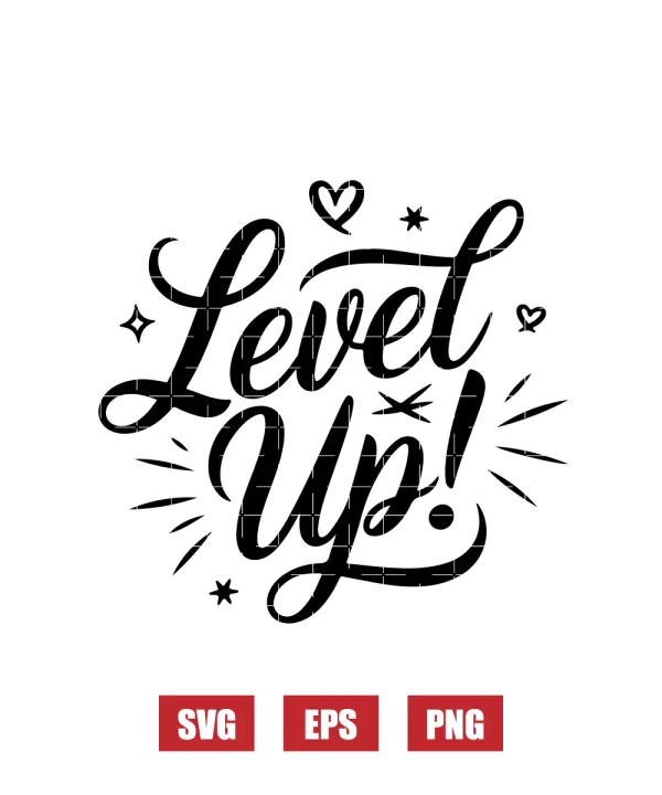 Level Up! Svg