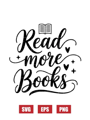 Read More Books Svg