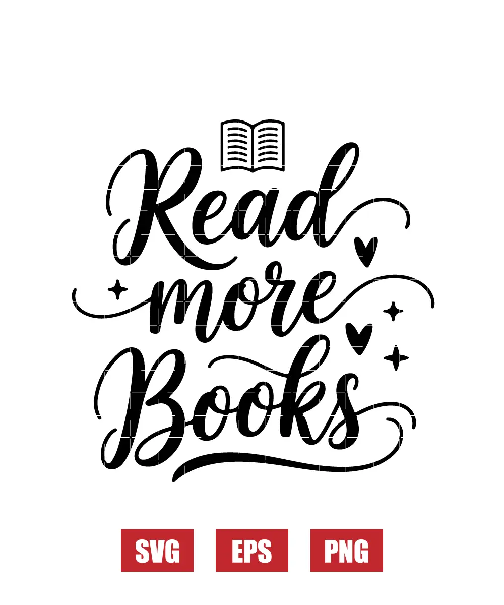 Read More Books Svg