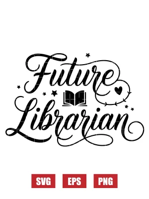 Future Librarian Svg