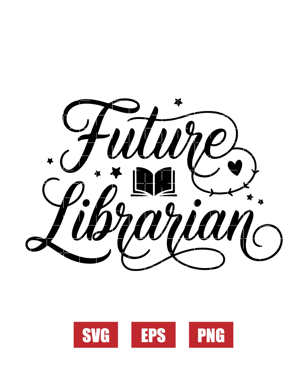 Future Librarian Svg