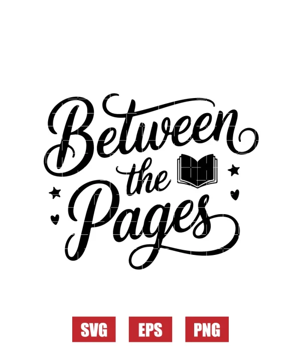Between The Pages Svg