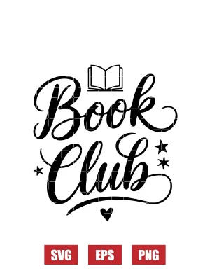 Book Club Svg