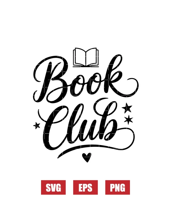 Book Club Svg