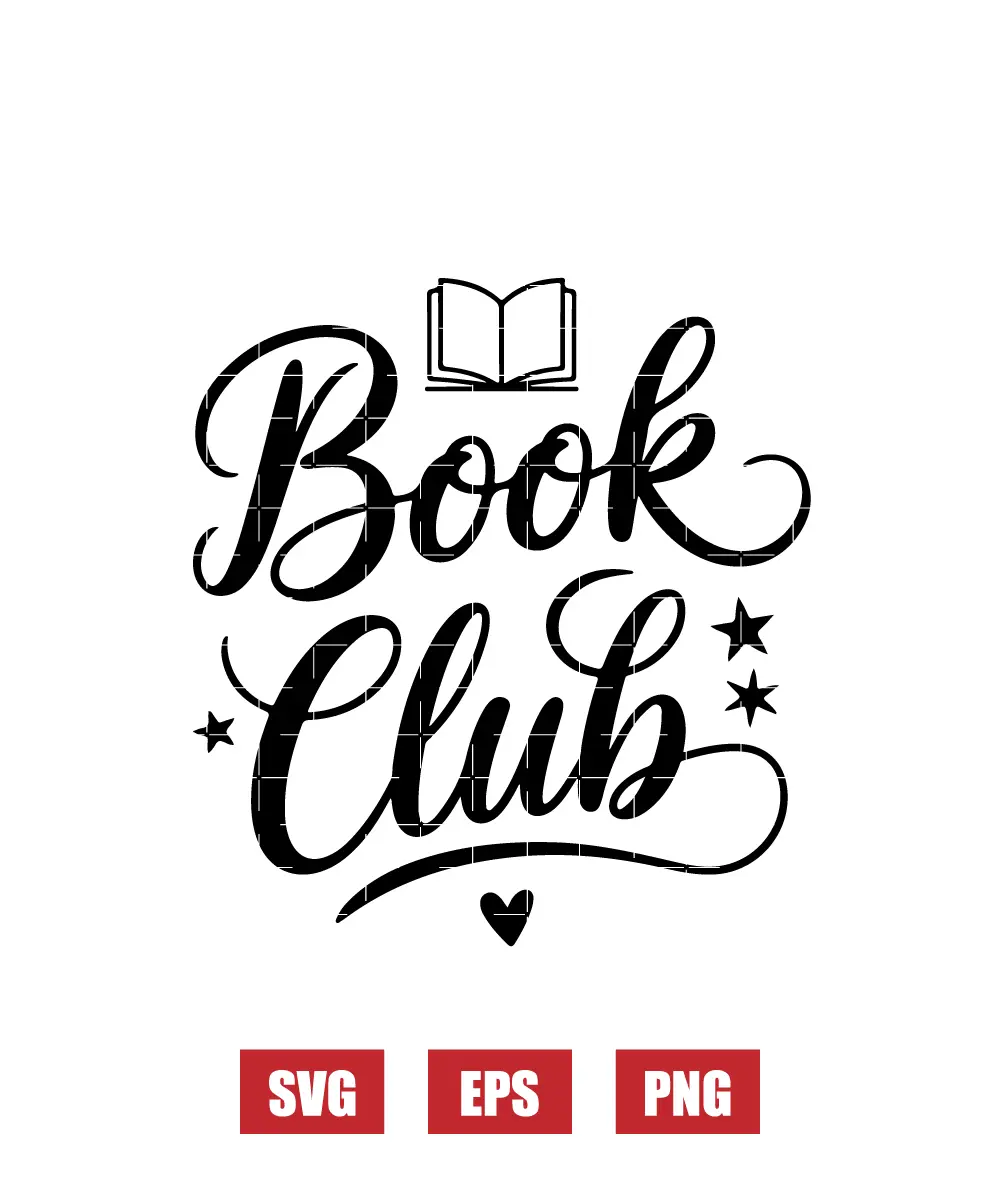 Book Club Svg