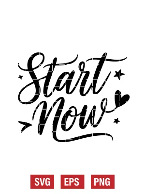 Start Now Svg