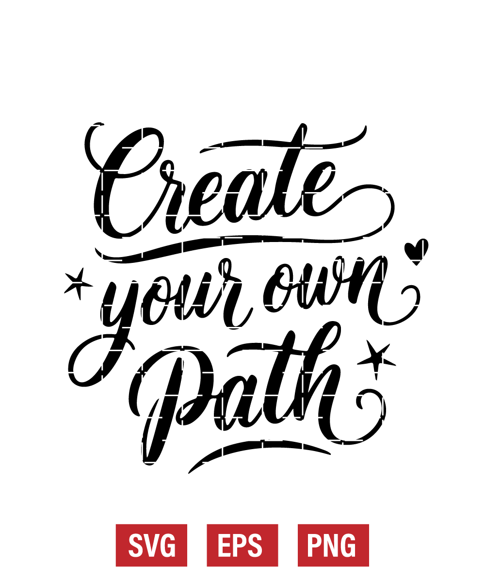 Create Your Own Path Svg