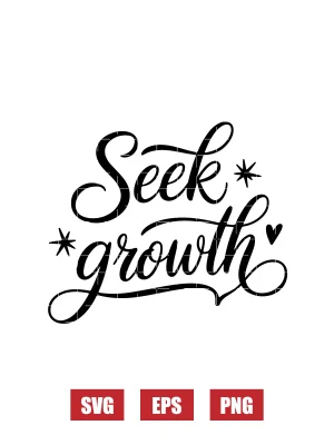 Seek Growth Svg