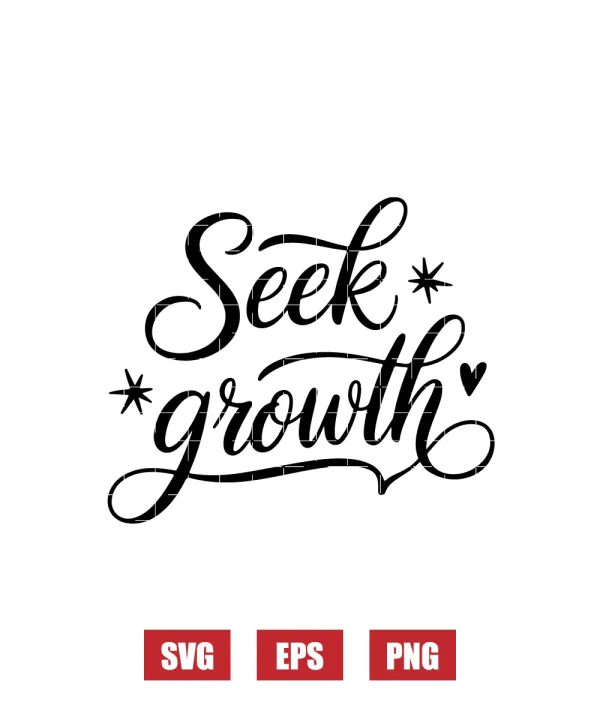 Seek Growth Svg