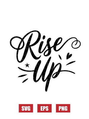 Rise Up Svg