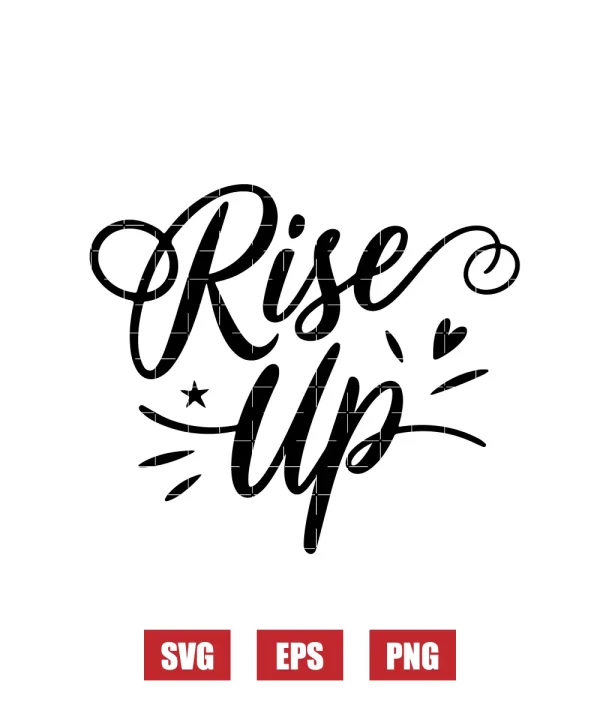 Rise Up Svg