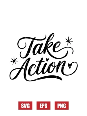 Take Action Svg