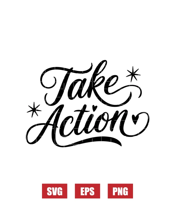 Take Action Svg