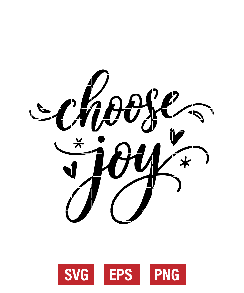 Choose Joy Svg