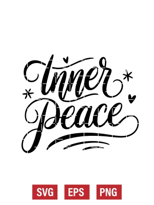 Inner Peace Svg