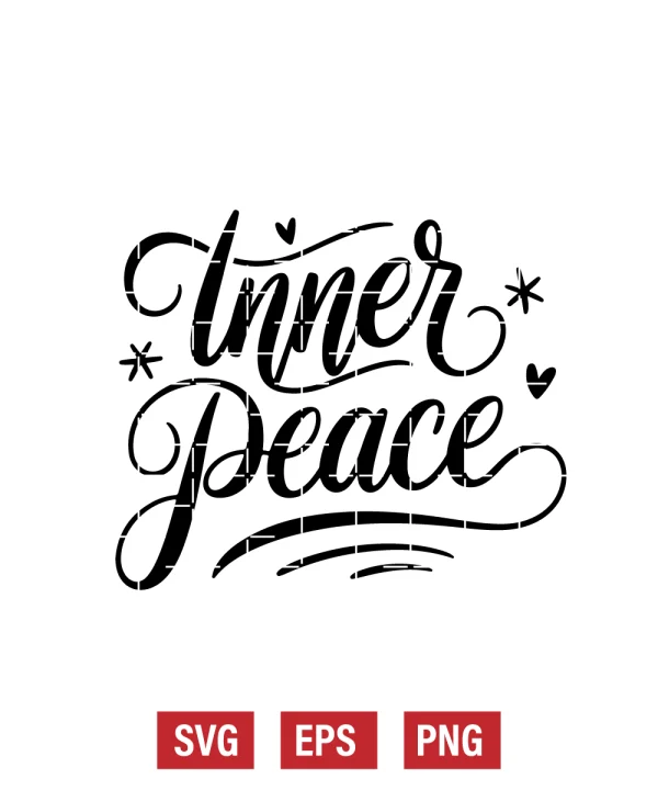 Inner Peace Svg