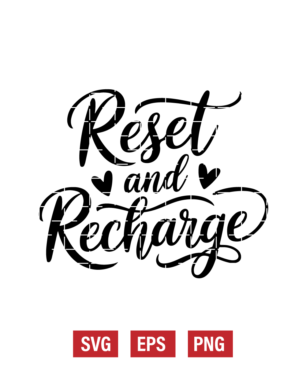 Reset and Recharge Svg
