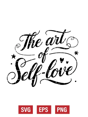 The Art of Self-Love Svg