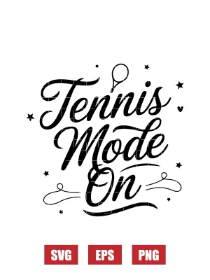 Tennis Mode On Svg