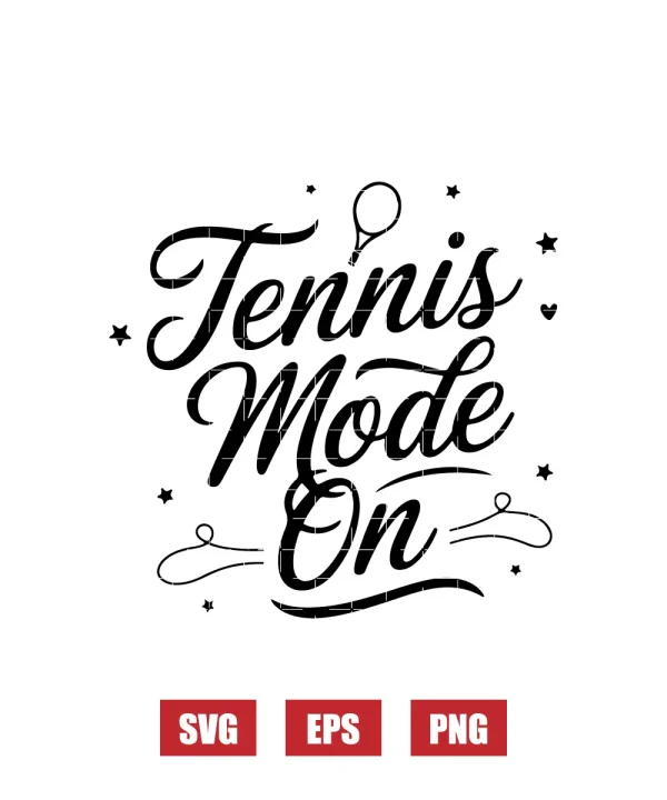 Tennis Mode On Svg