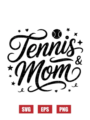 Tennis Mom Svg