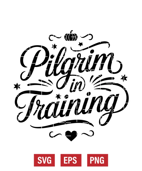 Pilgrim in Training Svg