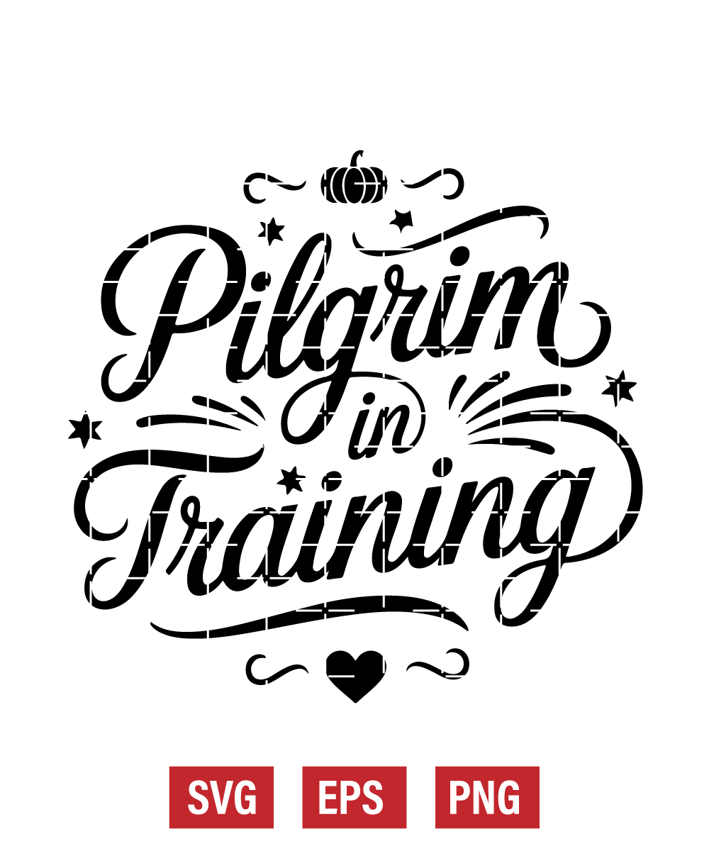 Pilgrim in Training Svg