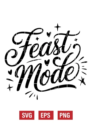 Feast Mode Svg