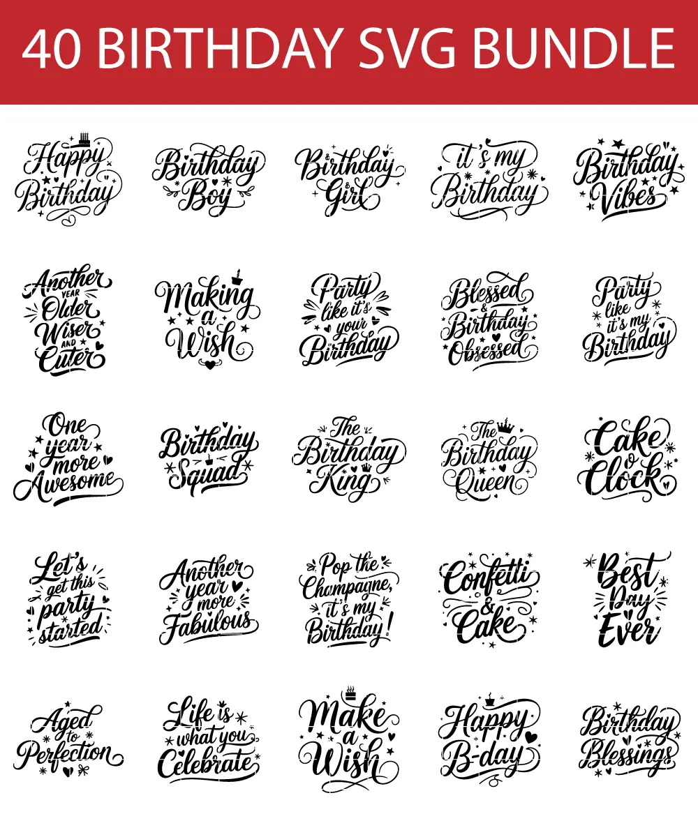 best birthday svg bundle