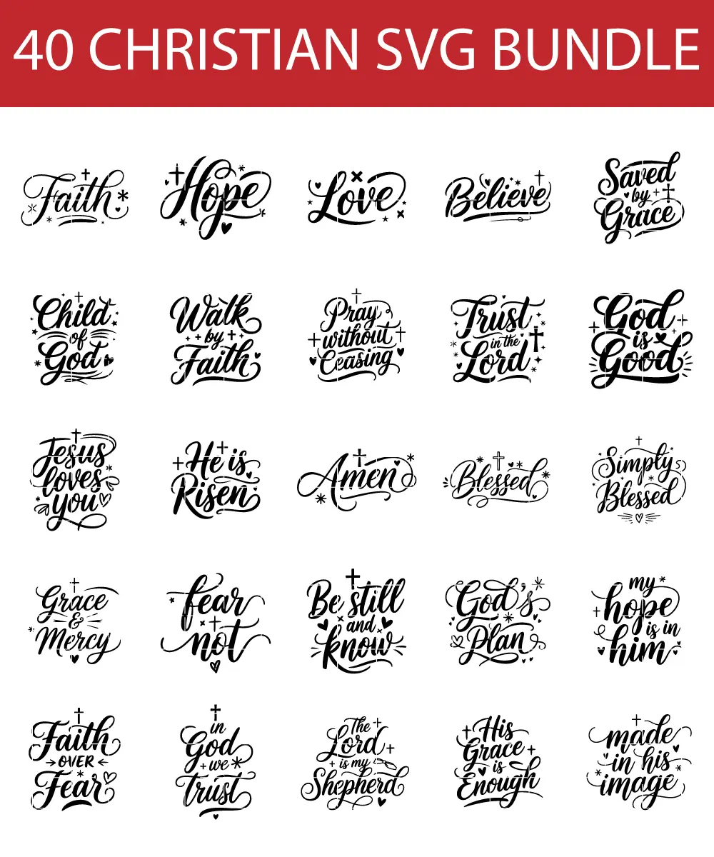 best christian svg bundle