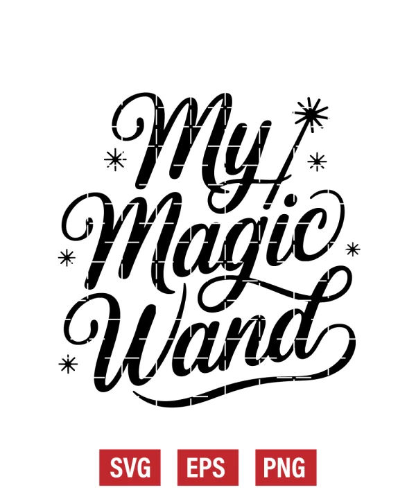 My Magic Wand Svg