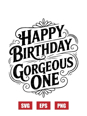 Happy Birthday Little One Svg