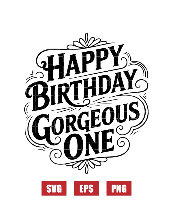 Happy Birthday Little One Svg