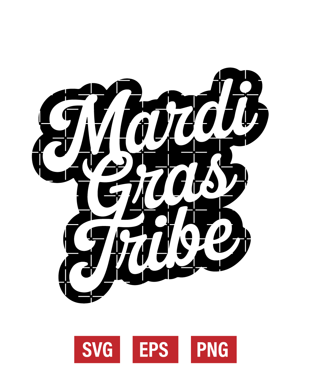 Mardi Gras Tribe Svg