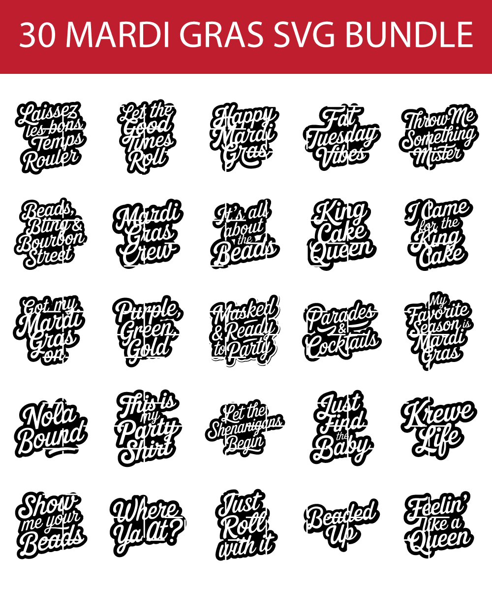 best mardi gras svg bundle