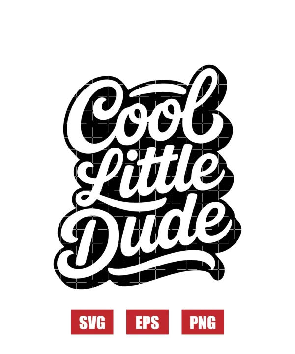 Cool Little Dude Svg