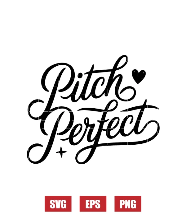 Pitch Perfect Svg