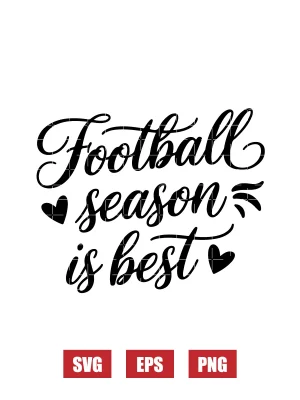 Football Season Is Best Svg