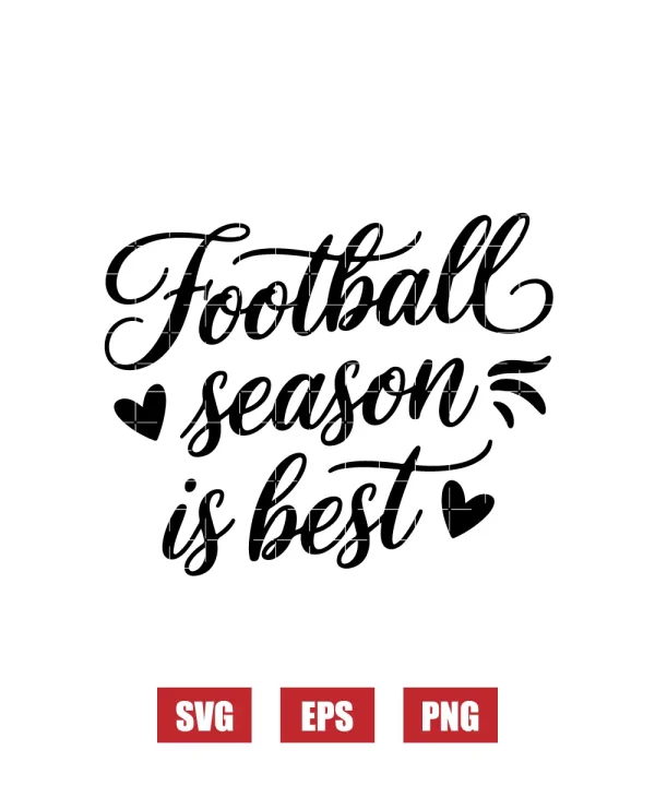 Football Season Is Best Svg