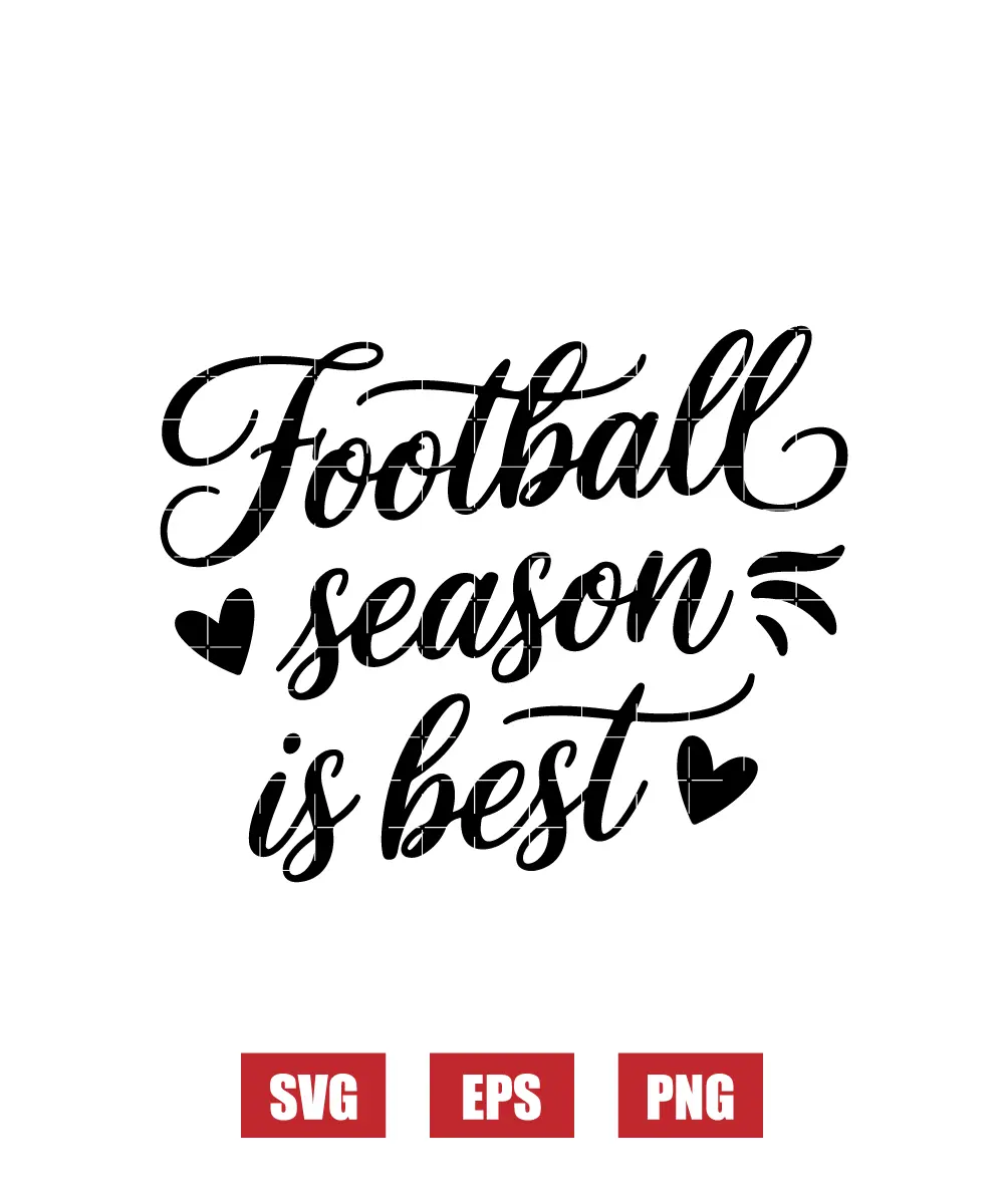 Football Season Is Best Svg