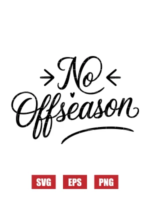 No Offseason Svg