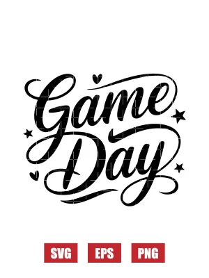 Game Day Svg