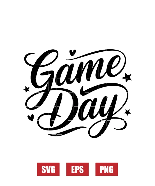 Game Day Svg