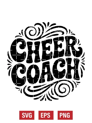 Cheer Coach Svg