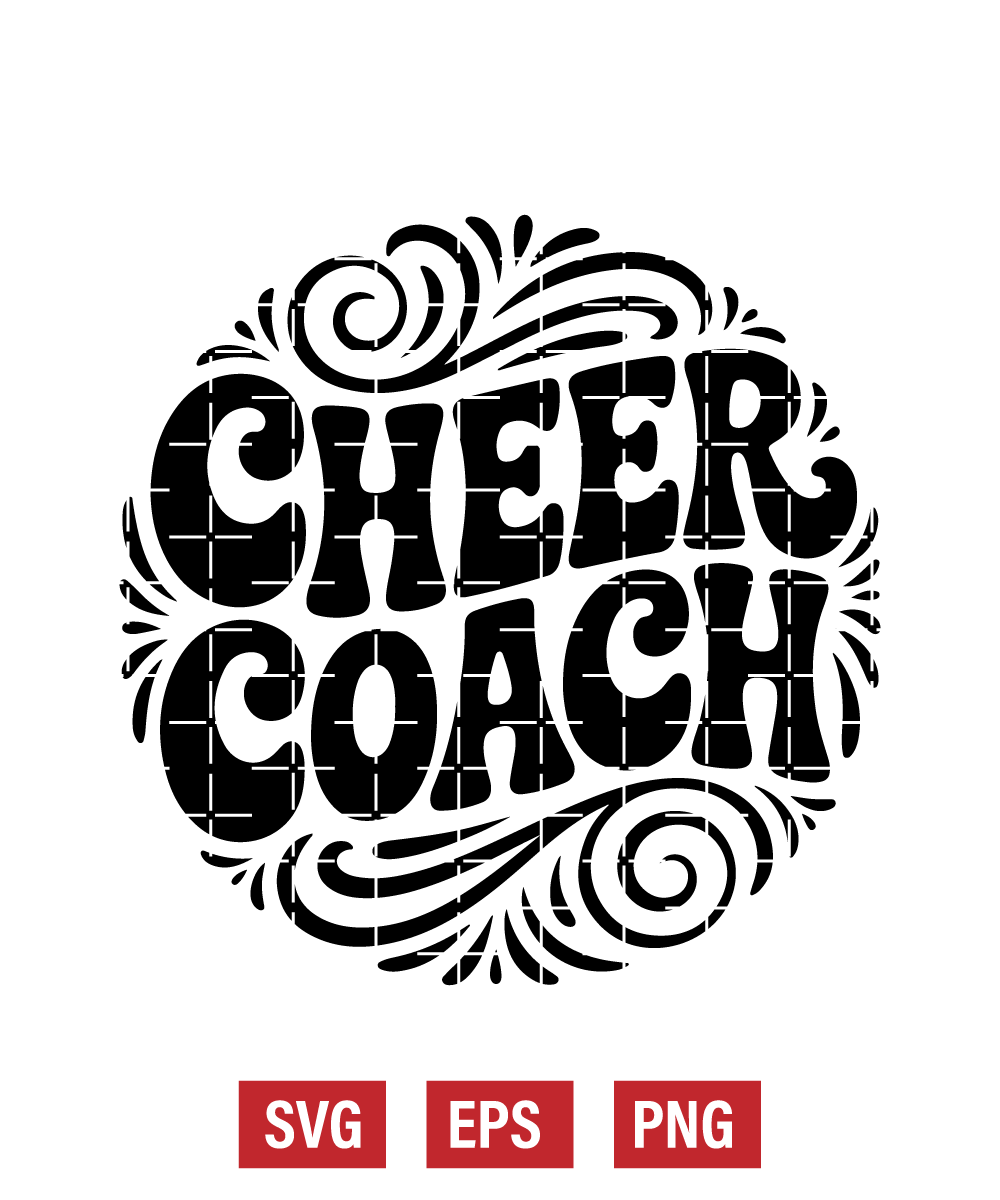 Cheer Coach Svg