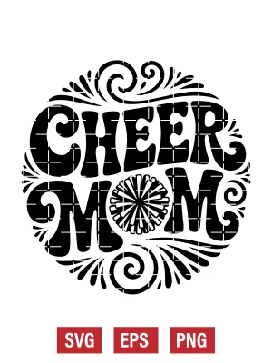 Cheer Mom Svg